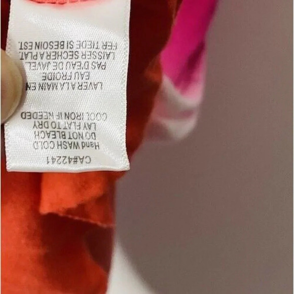 Young Fabulous Broke Tank Top Medium Ombré Racerback Ruched Draped Sheer Stretch - Picture 4 of 8